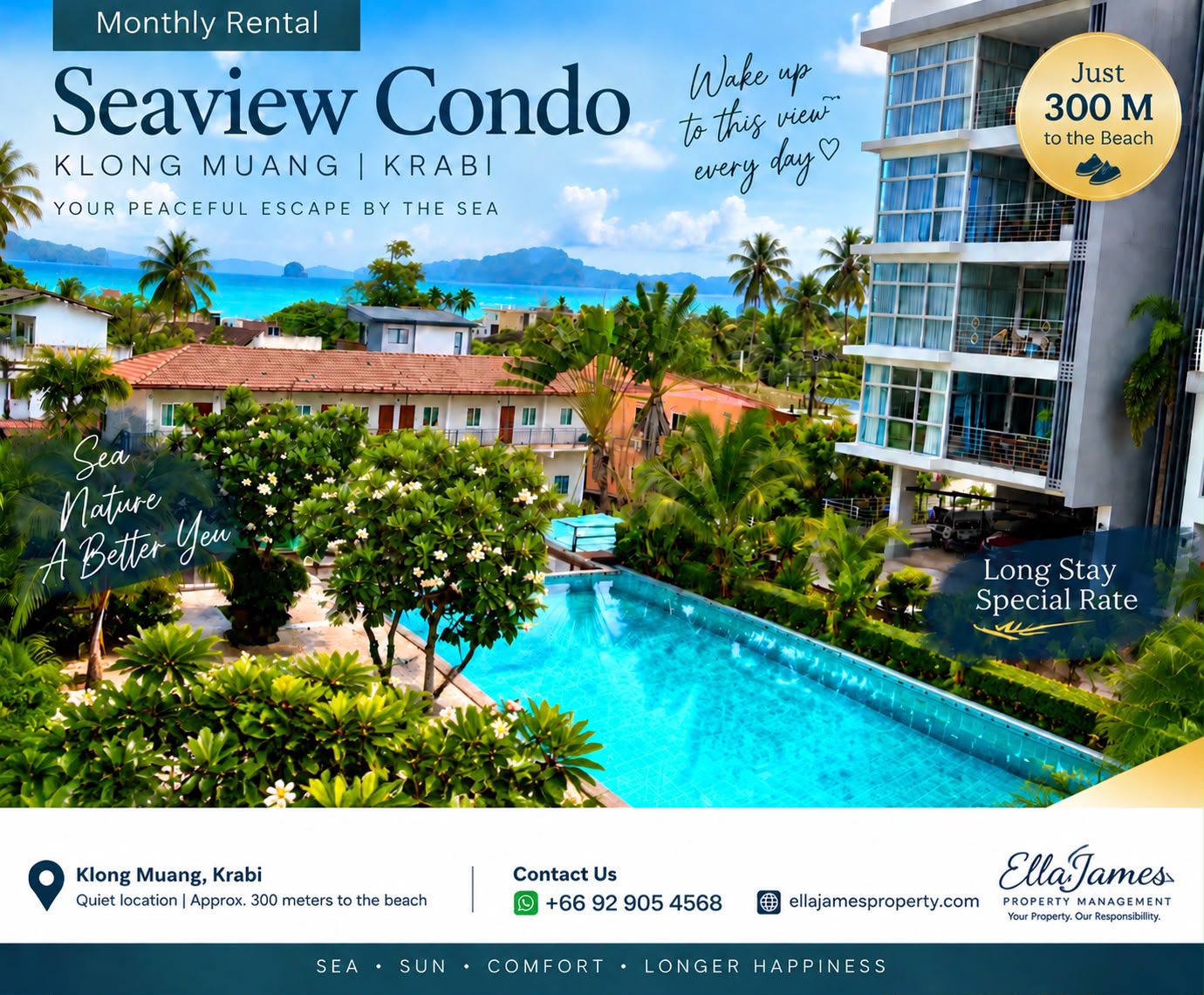 Klong Muang Beach View Condo🌊